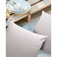 thumbnail image 2 of Pack of 2 Outdoor Pillow Covers, Farm Khaki Gradient Waterproof Square Throw Pillowcase Cushion Decorative Pillow Covers for Couch Patio Tent, 24x24 in, 2 of 6