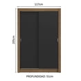 thumbnail image 3 of Ropero Closet Madesa Vivare Plus 2 Puertas MN, 3 of 5