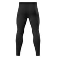 thumbnail image 4 of GuangCheng George Mens Compression Base Layer Leggings Moisture Wicking Stretch Fit Athletic Sports Yoga Pants,Size:L, 4 of 4