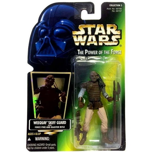 Weequay Skiff Guard Action Figure Hologram Card Star Wars