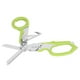 thumbnail image 5 of Tijeras plegables de acero inoxidable con escala transparente, cortador de viento, llave, herramienta para exteriores, color verde, 5 of 15
