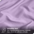thumbnail image 2 of Bare Home Pillowcase Set - Premium 1800 Collection - Double Brushed - Ultra Soft - Standard Size, Lavender, 4 Count, 2 of 7