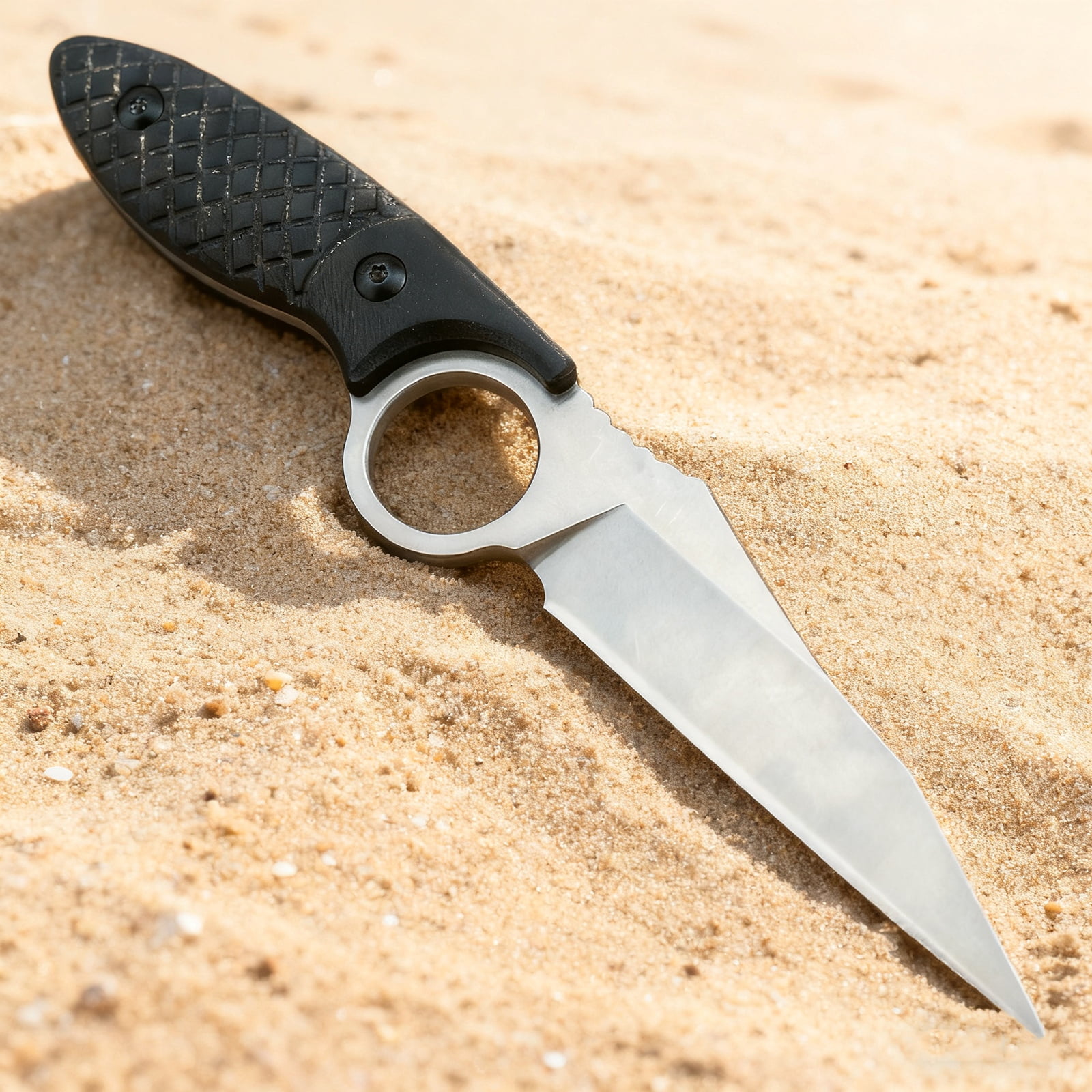 7.4'' Everyday Multi-Purpose Utility Knife, 8Cr13Mov Rust-Resistant Blade, G10 Non-Slip Handle with Portable Protective Sheath
