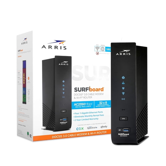 Módem Router Arris Surfboard SBG7600AC2 AC2350