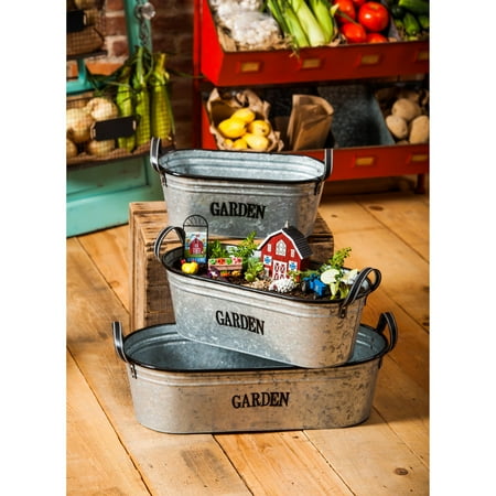 Evergreen Enterprises Welcome to My Farm Mini Garden Statue - Set of 4