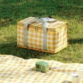 thumbnail image 5 of Large Capacity Picnic Bag with Handle - Waterproof and Convenient Food & Fruit Container for Camping and Outdoor Supplies, 5 of 8