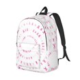 thumbnail image 2 of Daiia Breast Cancer Awareness (4) Vintage Canvas Backpack for Men and Women ,Hiking Backpack,Travel Laptop Bag for School,Large Capacity Backpack, 2 of 8