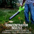 thumbnail image 4 of Greenworks 24V String Trimmer and Blower Combo, 2.0Ah USB Battery and Charger Included, 4 of 12