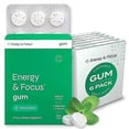 thumbnail image 1 of 1/2/3pc Energy & Focus Caffeine GUM Mint Candy Mint Candy 54 tablets, 1 of 5
