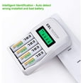 thumbnail image 3 of EBL Rechargeable AA Batteries with LCD Battery Charger, 8 Pack, 3 of 7