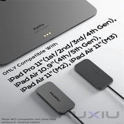 KUXIU M30 Magnetic Wireless Charger for iPad Pro 13´´ 11´´ M4 12.9´´ 11´´ Air 13´´ 11´´ M2 M3 ，35W /18W Fast Charging with 5.56ft USB C to C Charger Cable Smart ipad Charger