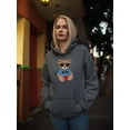 thumbnail image 2 of Fashion Bear Cool Boy Hoodie Women -Image by Shutterstock, Female XX-Large, 2 of 4