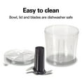 thumbnail image 6 of Hamilton Beach Electric Food Chopper & Mini Food Processor, 3-Cup, Black, 6 of 8