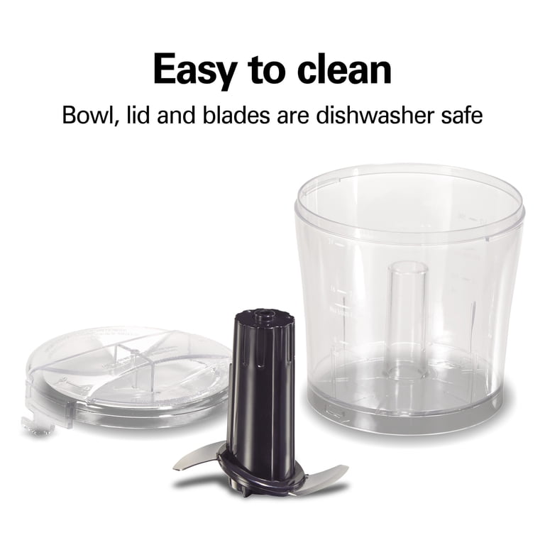 Hamilton Beach 3-Cup Electric Food Chopper, Black photo 6