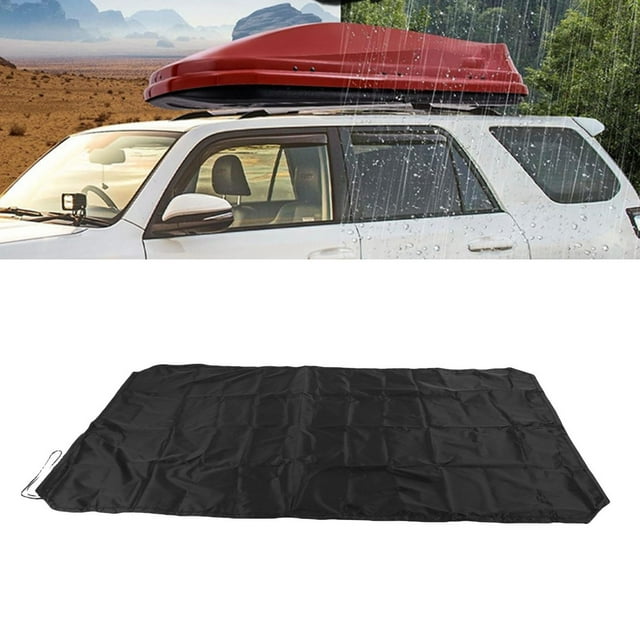 210D Tent Trailer Cover Travel Trailer Roof Cover Car Roof Top Tent Trailer Cover,Oxford Cloth Water Proof Box Lid Cover for SUV Rooftop Travel Luggage Rack