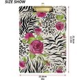 thumbnail image 3 of FMSHPON Rose Clipboard Hardboard Wood Nursing Clip Board and Pull for Standard A4 Letter 13x9 inches, 3 of 8