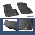 thumbnail image 3 of PIT66 All Weather Floor Mats Front & 2nd Seat TPE Weatherbeater Fit For Mazda CX-5 2017-2024, 3 of 10