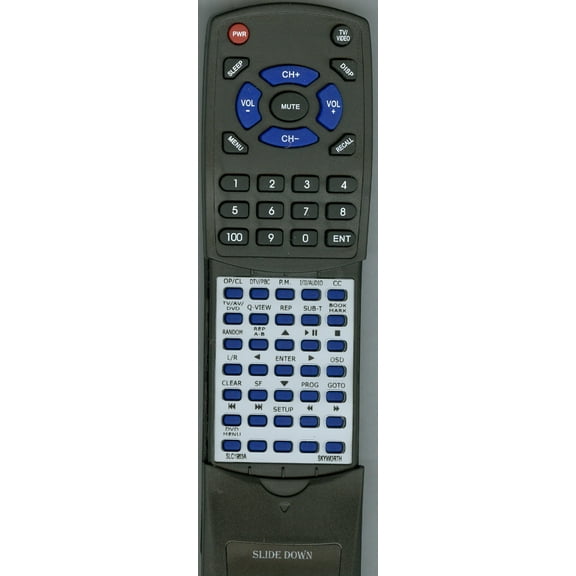 Replacement Remote for SKYWORTH SLC1551AW, RTSLC1963A, SLC1963A
