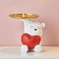 thumbnail image 1 of Estatuilla de Oso BLESIY Bandeja de llaves Estatua de resina, 1 of 7