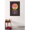 thumbnail image 2 of DaVid Olenick - People Suck Wall Poster, 22.375" x 34", Framed, 2 of 2