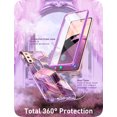 thumbnail image 5 of i-Blason Cosmo Series Case for Samsung Galaxy S22 Plus 5G, Slim Stylish Full-Body Tough Protective Case With Built-in Screen Protector (Ameth), 5 of 9