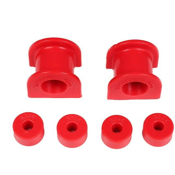 Front Sway Bar Bushing Kit - Compatible with 1996 - 2009 Toyota 4Runner 1997 1998 1999 2000 2001 2002 2003 2004 2005 2006 2007 2008