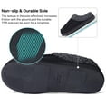 thumbnail image 4 of Ecetana Slippers for Men Memory Foam Fuzzy Slippers Comfort Non Slip House Shoes for Men, 4 of 7
