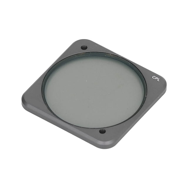 Filtro CPL, Filtro Polarizador De Lente CPL A Prueba De Aceite Alta Transmitancia De Luz Recubrimiento Nanométrico De Molienda HD Para Cámara ACTION 2
