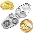 thumbnail image 3 of Egg Cutter 3 in 1 Stainless Steel Mushroom Cutter, 3 of 5