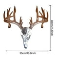 thumbnail image 4 of Rack Style Metal and Composite Bow Deer Trophy Decoration for Desktop Display Ornament, 4 of 8