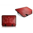 thumbnail image 4 of jesticaly 14 inch Notebook Cooler Laptop Double USB Cooling Fan Pad Computer Stand red, 4 of 6