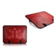 thumbnail image 5 of Cateissary Ventiladores de refrigeración para portátiles de 14 pulgadas, almohadillas enfriadoras para portátiles, almohadilla de Juegos de teclado y mouse para computadora rojo, 5 of 6
