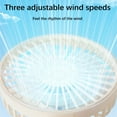 thumbnail image 4 of Umbrella Clip USB Desktop Folding Fan Handheld Mini Fan Hanging Umbrella Fan, 4 of 9