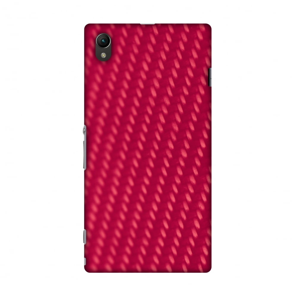 Kneden Asser Ik wil niet Sony Xperia Z1 L39h Case, Premium Handcrafted Printed Designer Hard Snap On  Case Back Cover with Screen Cleaning Kit for Sony Xperia Z1 L39h - Carbon  Fibre Redux Candy Red 13 -