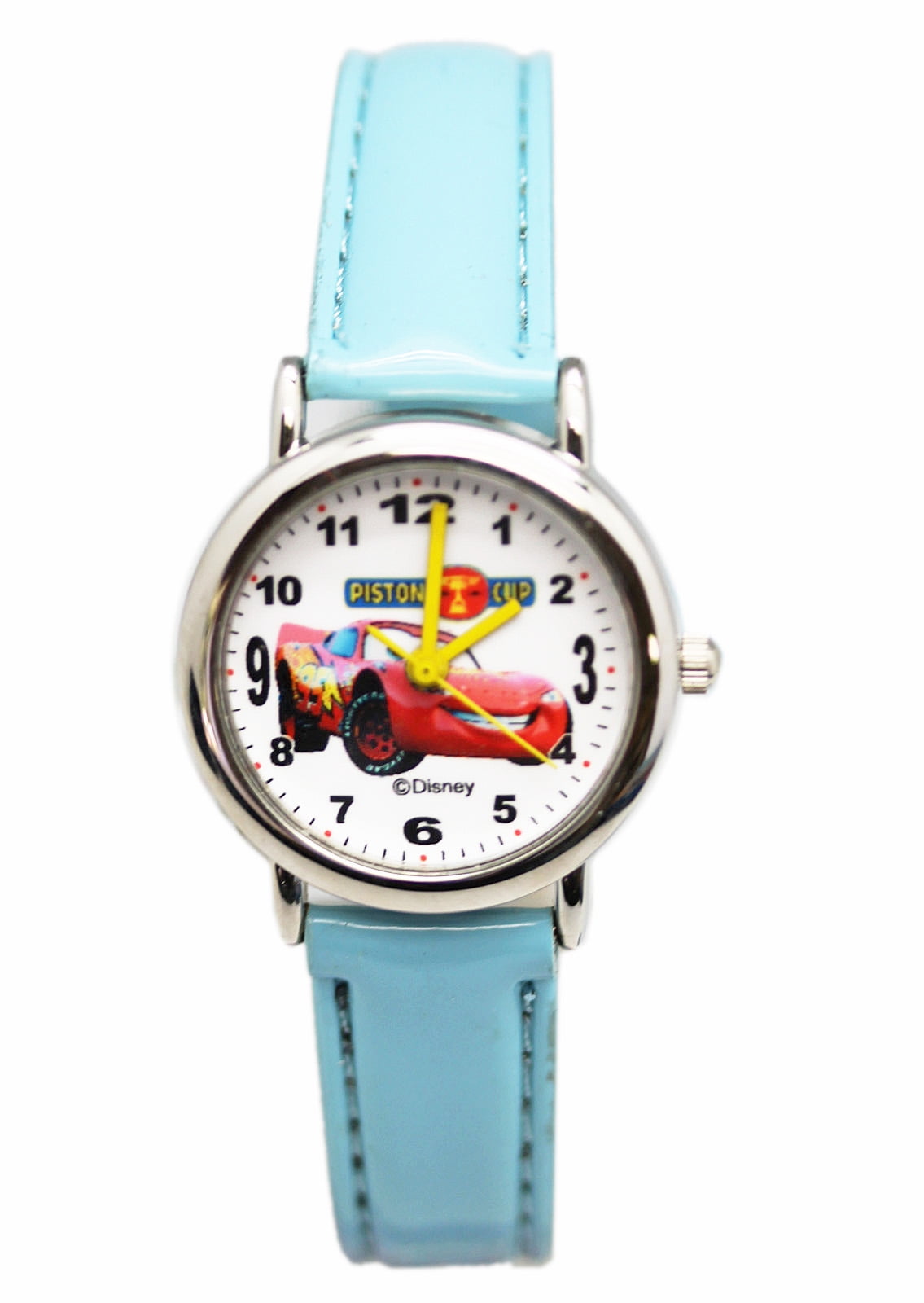 Disney Pixar s Cars Lightning McQueen Light Blue Vinyl Band Kids