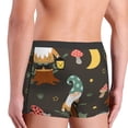 thumbnail image 4 of Kdxio Men's Boxer Briefs with Gnome Insect Frog Print - Comfortable and Breathable Underwear for Everyday Wear, 4 of 7