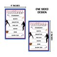 thumbnail image 3 of Baseball Survival Kit Cards 30pk 4x6 List Tag Labels Emergency Welcome Back Travel Team Boys Printables for Coaches Ball Players Goodie Bag, 3 of 4