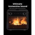 thumbnail image 5 of Ikarao Karaoke Machine with Mics Stand, Portable Bluetooth Speaker, 2 Wireless Mics, Lyrics Display, HDMI TV Connect, 8H Battery, Family & Travel Fun, 5 of 9