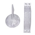 thumbnail image 1 of 6G5 45251 01, Pestaña de Ajuste del Ánodo de Soporte de Transmelo Protección Superior de Reemplazo Direto Direto Kit de Ánodo de aluminio para Motor de 150-225 Caballos de Fuerza, 1 of 7