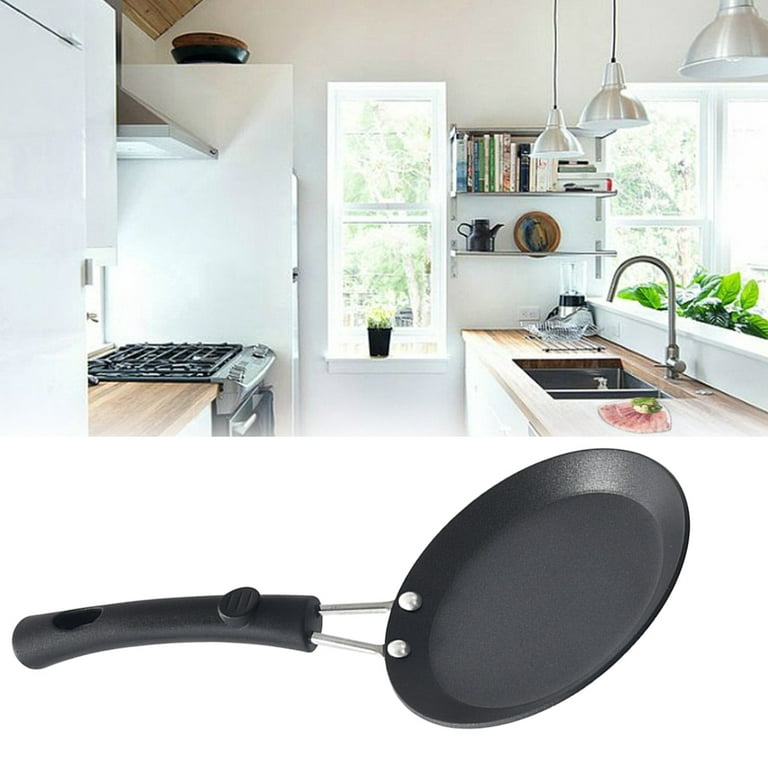 Mini Nonstick Frying Pan Flat Bottom Omelette Pan With Handle