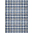 thumbnail image 2 of Addison Rugs Mayfield Premium Machine Washable Transitional Holiday Plaid Navy Rectangle Rug, 10' x 14', 2 of 7