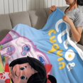 thumbnail image 3 of Cleo y Cuquín anti-pilling, suave, ligera, esponjosa y acogedora de lujo para hogar y cocina – Perfecta para niños y adultos, 100 x 150 cm, 3 of 6