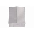 thumbnail image 3 of Classic Steel Storage Shed, 10X12, Flute Grey, 3 of 18