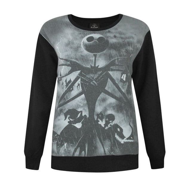 Nightmare Before Christmas Womens Sublimation Sweater