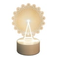 thumbnail image 1 of 7 Color LED Night Light for Kids with USB or 3 AAA Battery Power 20 cm Plastic Shade Room Decoration Gift, 1 of 5