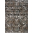 thumbnail image 1 of Radici 3746-1030-BROWN 3 ft.3 in. x 4 ft.11 Pisa Area Rug - Brown, 1 of 2