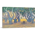thumbnail image 1 of ARTCANVAS Place des Lices 1893 Canvas Art Print by Paul Signac - Size: 18" x 12" (0.75" Deep), 1 of 9