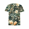 thumbnail image 5 of Fengqque 2025 Women's Sexy Summer Printed Round Neck Regular Fit Top, 5 of 5