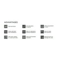 thumbnail image 3 of Smart Tiles 10.95 in x 9.70 in Peel and Stick Self-Adhesive Mosaic Backsplash Wall Tile - Subway Sora (4-Pack), 3 of 5