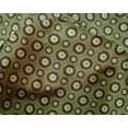 thumbnail image 4 of oneOone Silk Tabby Fabric Circle Block Printed Fabric 1 Yard 42 Inch Wide, 4 of 4
